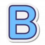 b